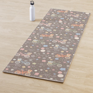 Tapis De Yoga Vélos rétro Yoga Mat