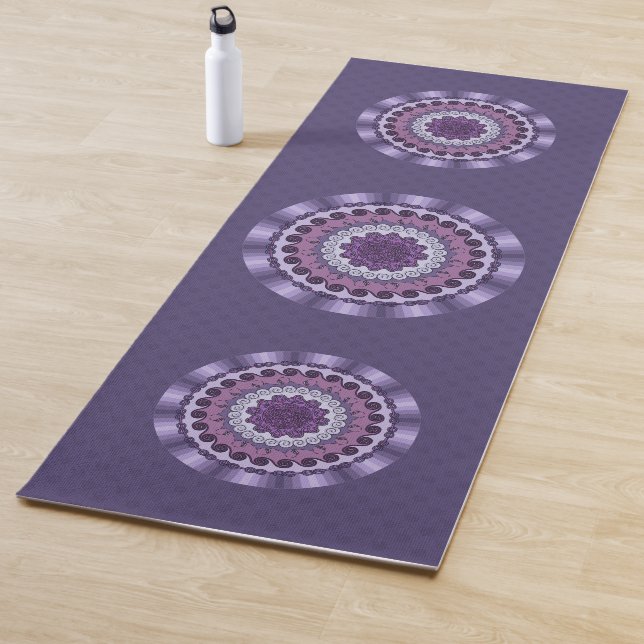 Tapis De Yoga Vent Mandala Yoga Mat (En situation)