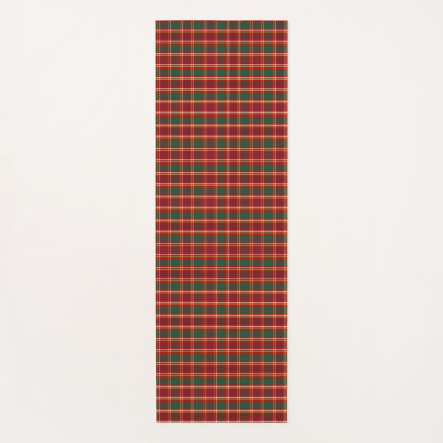 Tapis De Yoga Vertical and horizontal images showing red (Devant)