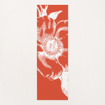 Vibrant Pavot Chaud Yoga Mat