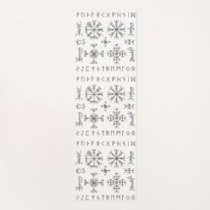 Tapis De Yoga Viking Runes