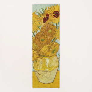 Tapis De Yoga Vincent Van Gogh - Vase avec douze tournesols