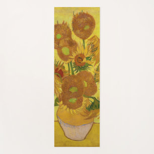 Tapis De Yoga Vincent van Gogh - Vase avec quinze tournesols