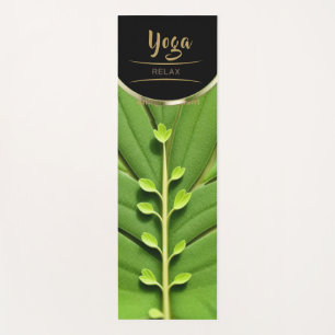 Tapis De Yoga Vitalité Feuille verte - Yoga Mat