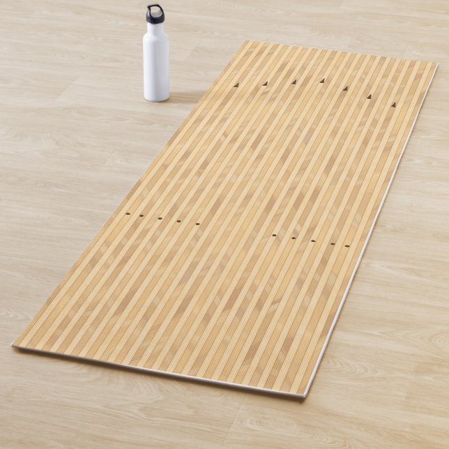 Tapis De Yoga Voie de Bowling/Zone d'approche (avant/arrière) (En situation)