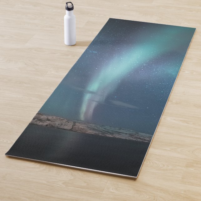Tapis De Yoga Voie Lactée Northern Lights (En situation)