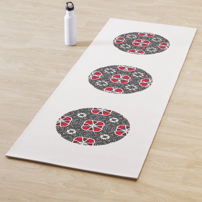 Tapis De Yoga Volume seize kaléidoscope art six (En situation)