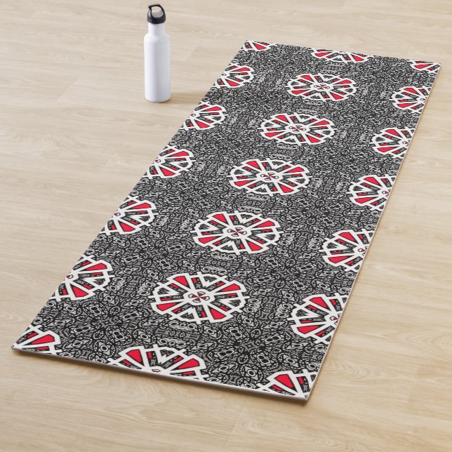 Tapis De Yoga Volume seize kaléidoscope art un (En situation)