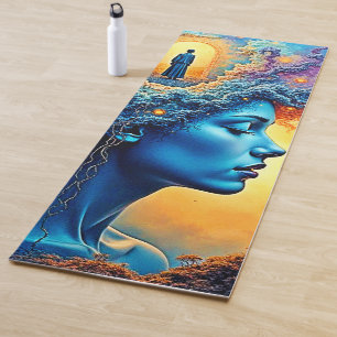 Tapis De Yoga Voyage Cosmique Mineur