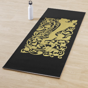 Tapis De Yoga Will Bradley Heraldic Lion