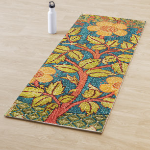 Tapis De Yoga William Morris Rose Wreath : Arts et Métiers class