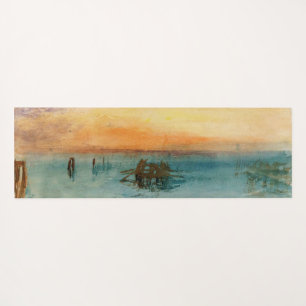 Tapis De Yoga William Turner - La lagune près de Venise au couch