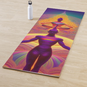 Tapis De Yoga Yoga de chat spirituel