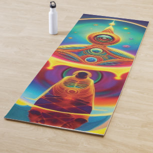 Tapis De Yoga Yoga de chat spirituel