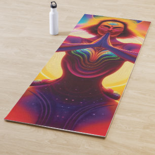 Tapis De Yoga Yoga de chat spirituel