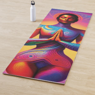 Tapis De Yoga Yoga de chat spirituel