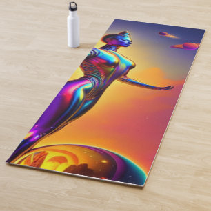 Tapis De Yoga Yoga de chat spirituel