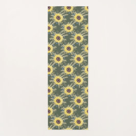 Tapis De Yoga Yoga de tournesol