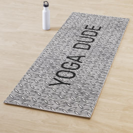 Tapis De Yoga Yoga Dude Metal Grey