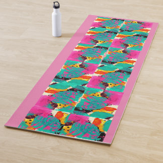 Tapis De Yoga Yoga Mat Abstrait