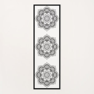 Tapis De Yoga YOGA Mat AVEC HUMMINGBIRDS ET DESIGN TRIBAL