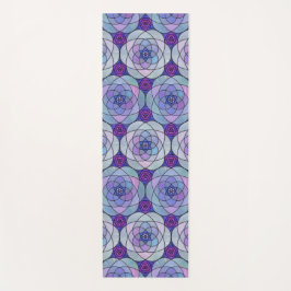 Tapis De Yoga Yoga Mat avec mandala aux tons bijoux