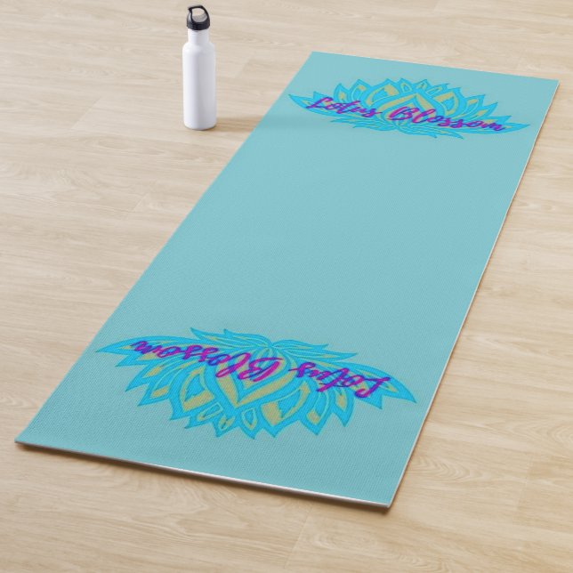Tapis De Yoga Yoga Mat Lotus Blossom (En situation)