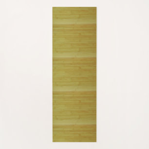 Tapis De Yoga Yoga Mat - Planches de plancher en bambou