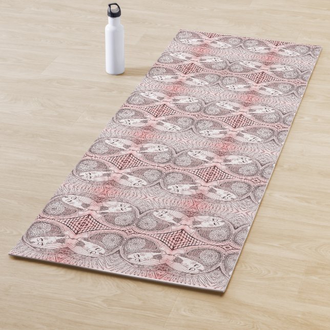 Tapis De Yoga Yoga Mat - réversible (En situation)