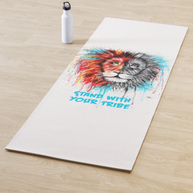 Tapis De Yoga Yoga Mat Stand Avec Votre Tribu (En situation)