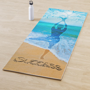 Tapis De Yoga Yoga Mats-Plage-inspiration-motivation-méditation-