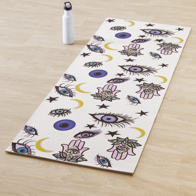 Tapis De Yoga Yoga oculaire mal mat, yoga céleste (En situation)