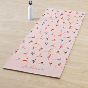Tapis De Yoga Yoga personnalisé Poses Yoga Mat