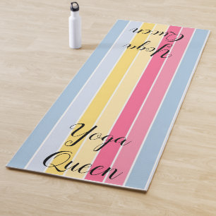 Tapis de Yoga Yoga Queen Rayé
