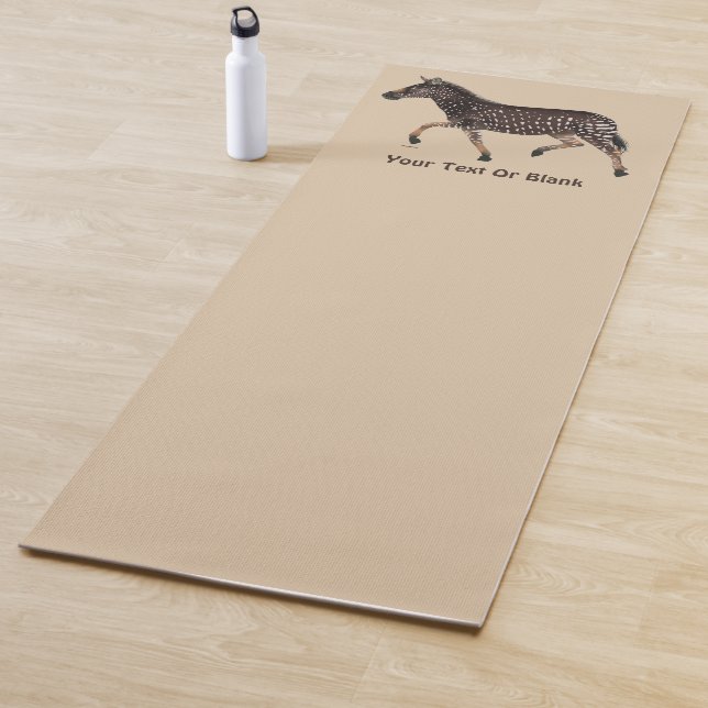 Tapis De Yoga Zèbre à pois (En situation)