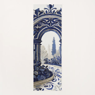 Tapis de yoga zen Jardin français