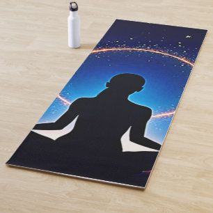 Tapis De Yoga Zen sous les étoiles : Méditation cosmique