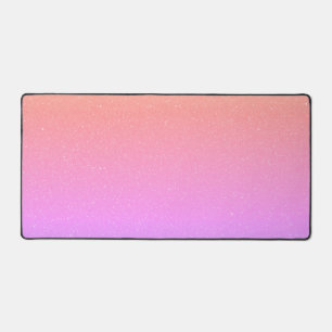 Tapis Dégradé Sunset - Rose & Or Doux