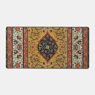 Tapis Élegant Tapisserie Perse Antique Riche
