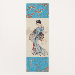 Tapis JAPONAIS de YOGA de FEMMES de HOKUSAI