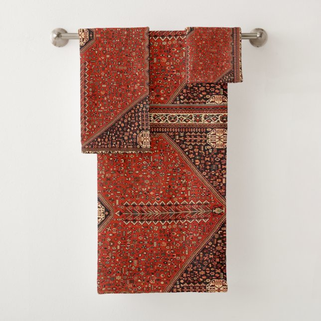Tapis oriental turc antique Perse (En situation)