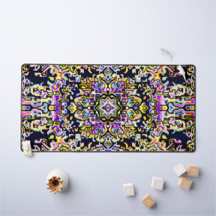 Tapis persan complexe violet