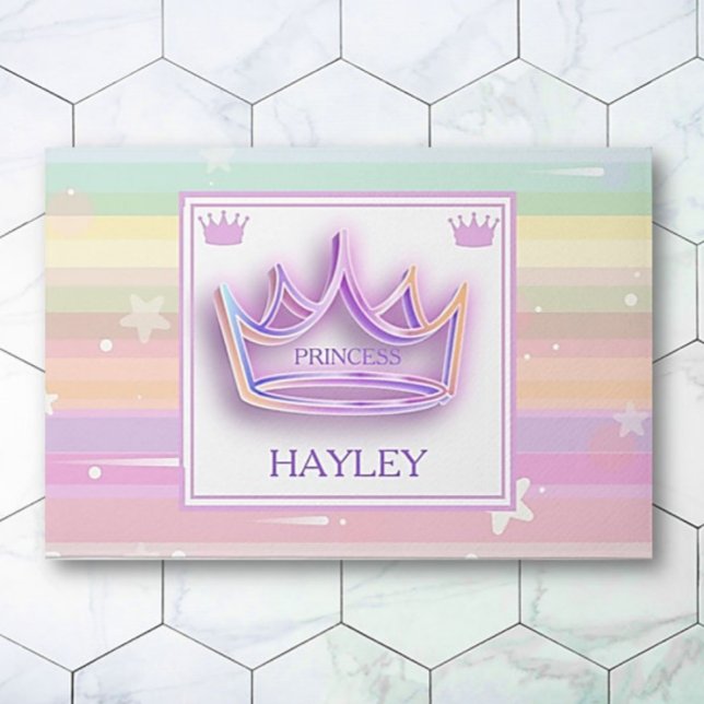Tapis personnalisé Princess Crown (Créateur téléchargé)