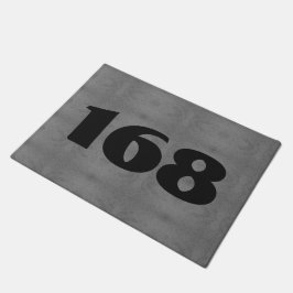 Tapis porte numéro de maison