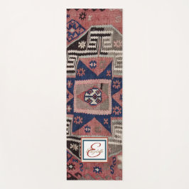 Tapis rouge oriental Killim