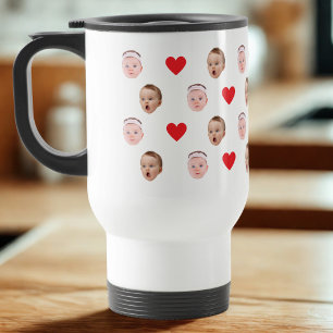 Tapis, tasse photo personnalisée, Cadeau bébé