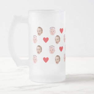 Tapis Visage, Mug Photo Personnalisé, Cadeau Bébé