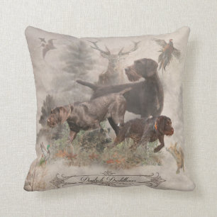 Tapisserie À poils durs allemand Coussin extérieur