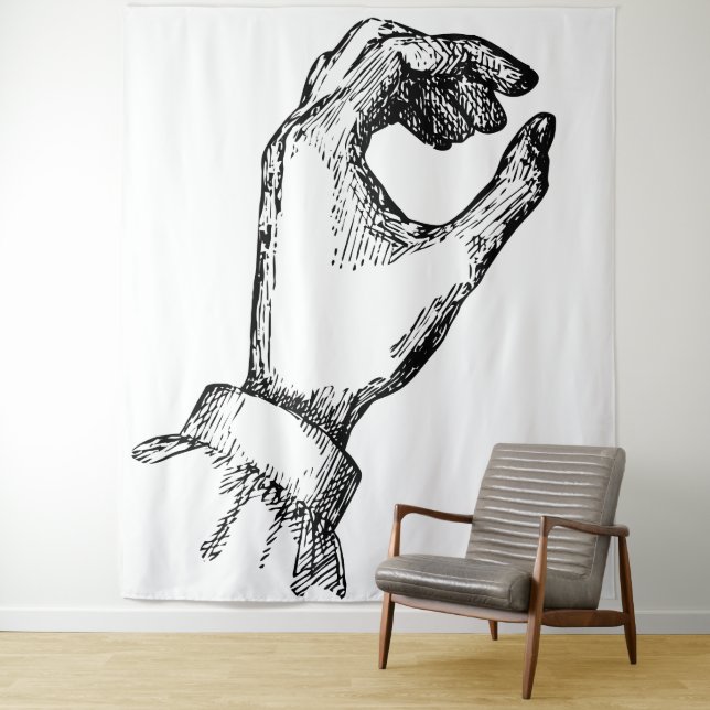 Tapisserie A Reaching Hand (En situation)