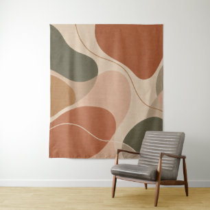Tapisserie Abstraite Organique